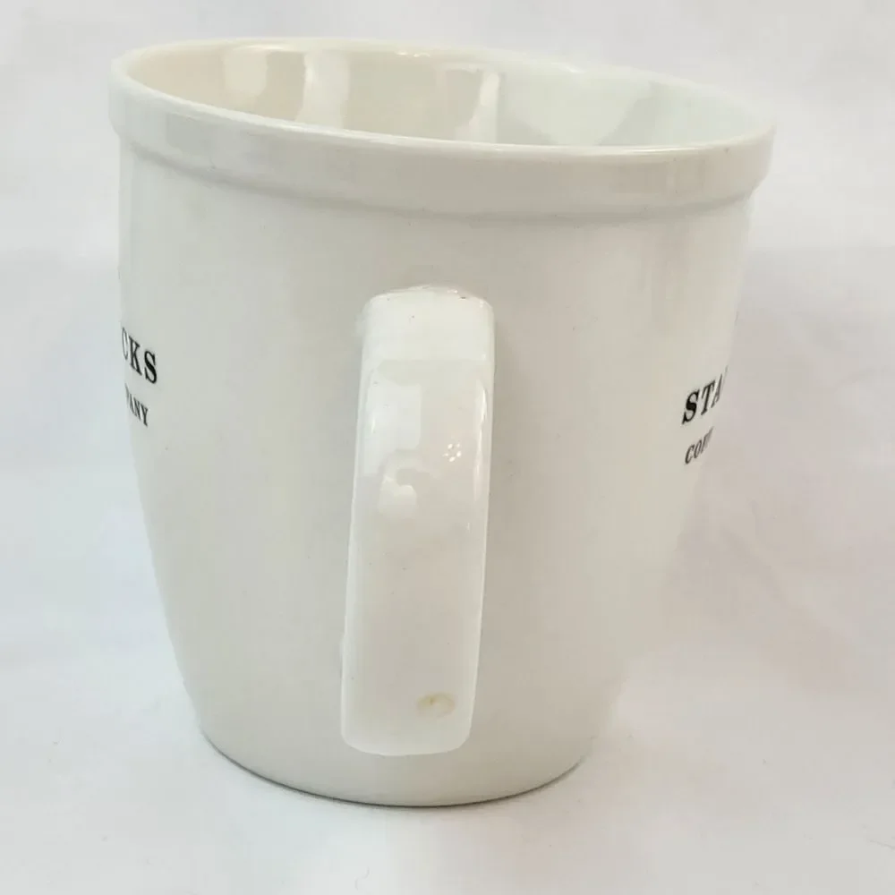 ☕️Starbucks 2007 Ivory Est 1971 Abbey Ceramic 16oz Mug